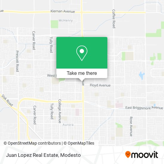 Juan Lopez Real Estate map