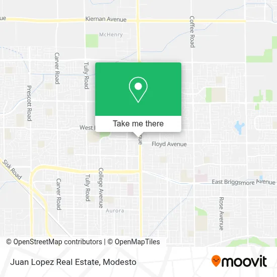 Juan Lopez Real Estate map