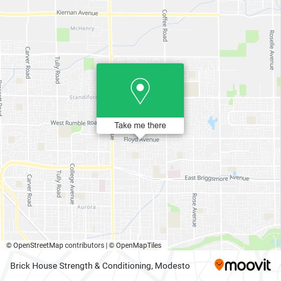 Mapa de Brick House Strength & Conditioning