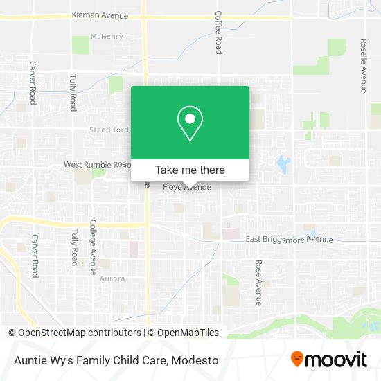 Auntie Wy's Family Child Care map