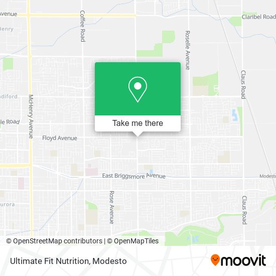 Ultimate Fit Nutrition map