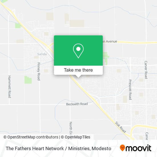 Mapa de The Fathers Heart Network / Ministries