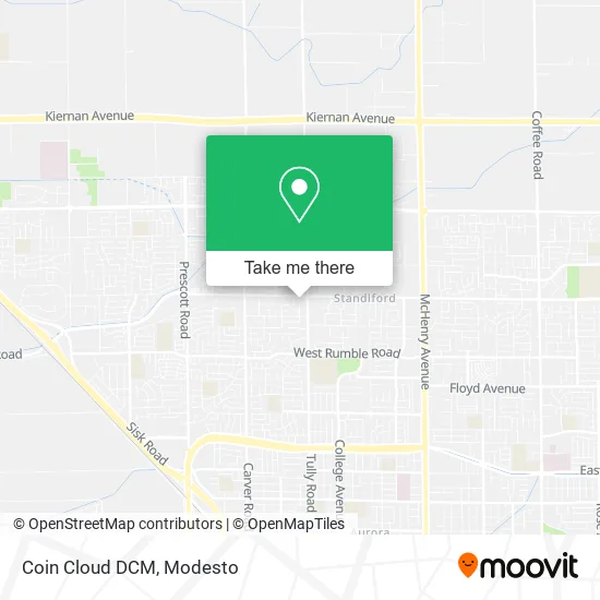 Coin Cloud DCM map