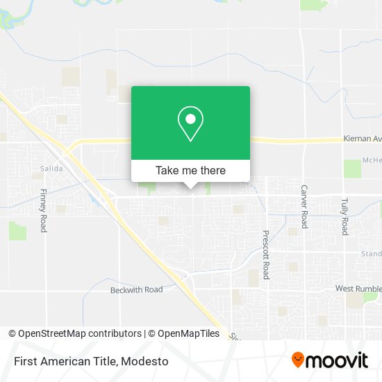 First American Title map