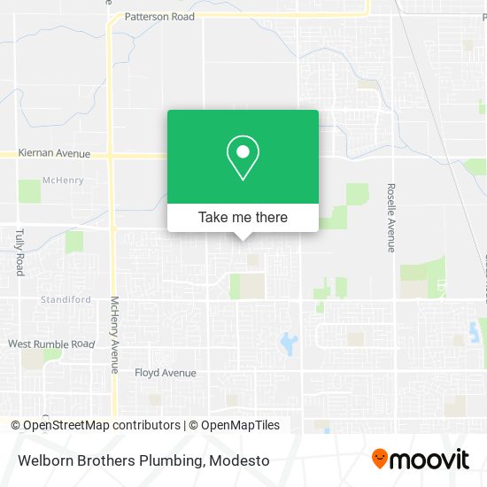 Welborn Brothers Plumbing map