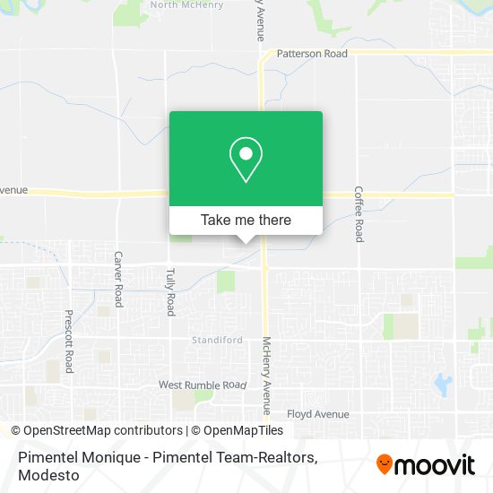 Pimentel Monique - Pimentel Team-Realtors map