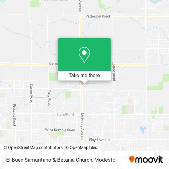 El Buen Samaritano & Betania Church map