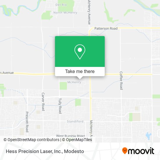 Hess Precision Laser, Inc. map