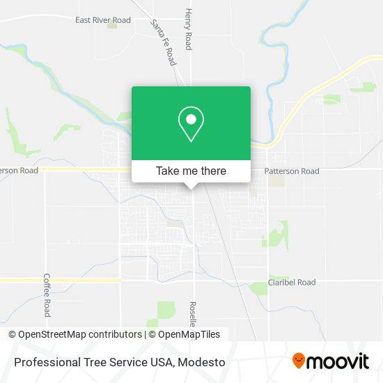 Professional Tree Service USA map