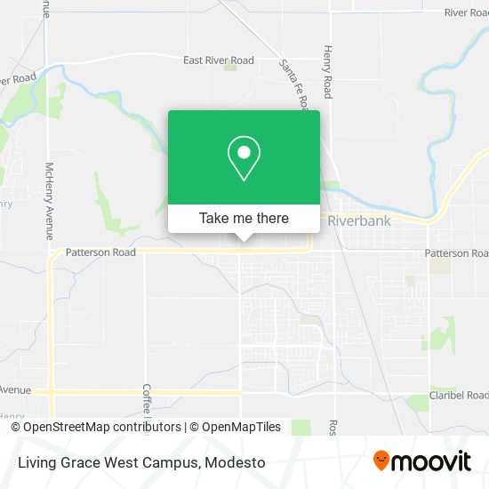 Mapa de Living Grace West Campus