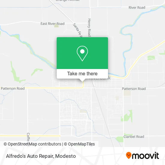 Mapa de Alfredo's Auto Repair