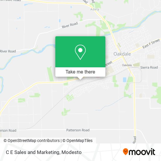 C E Sales and Marketing map