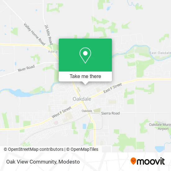 Oak View Community map