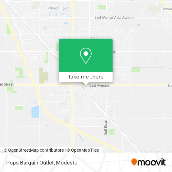 Pops Bargain Outlet map
