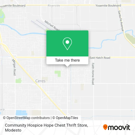 Community Hospice Hope Chest Thrift Store map