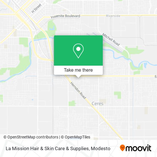 La Mission Hair & Skin Care & Supplies map