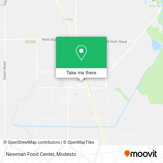 Newman Food Center map