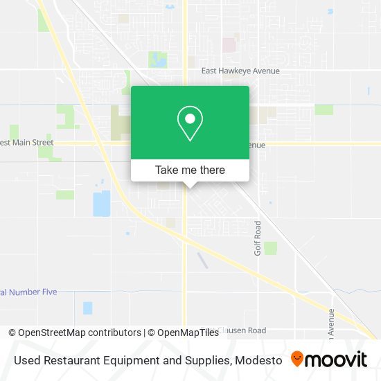 Mapa de Used Restaurant Equipment and Supplies