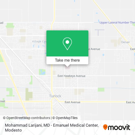 Mohammad Larijani, MD - Emanuel Medical Center map