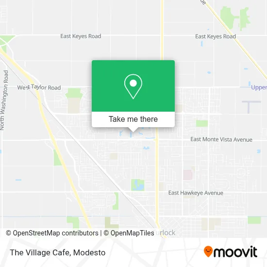 The Village Cafe map