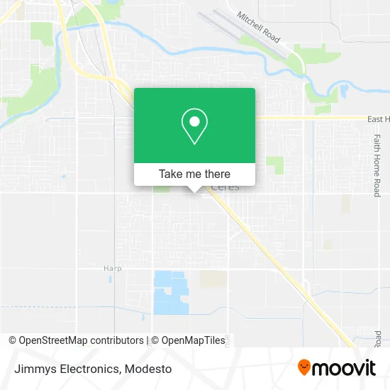 Jimmys Electronics map