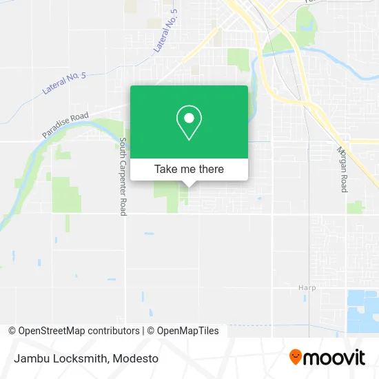 Jambu Locksmith map