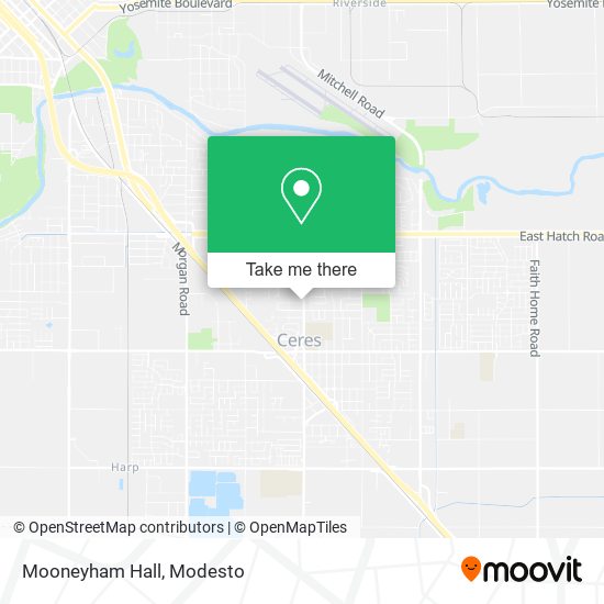 Mooneyham Hall map