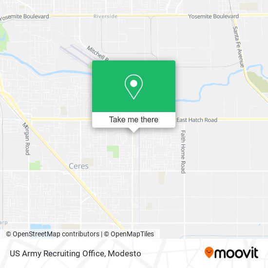 Mapa de US Army Recruiting Office