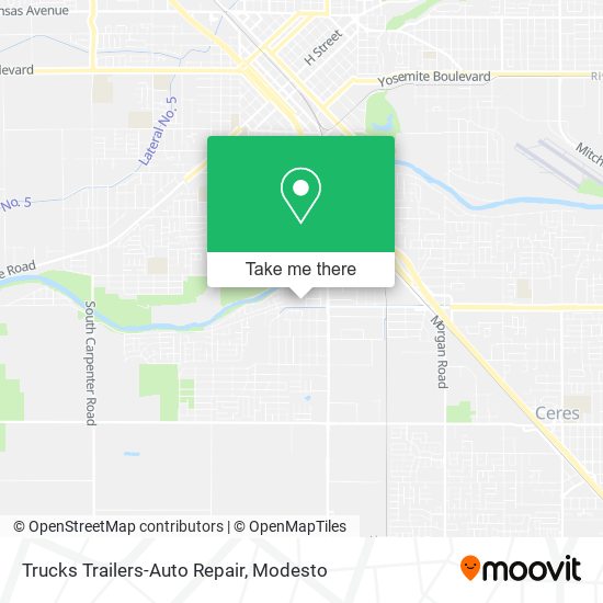 Trucks Trailers-Auto Repair map