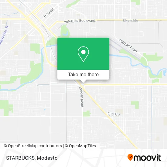 STARBUCKS map