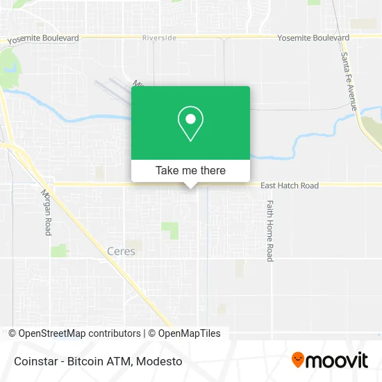 Coinstar - Bitcoin ATM map