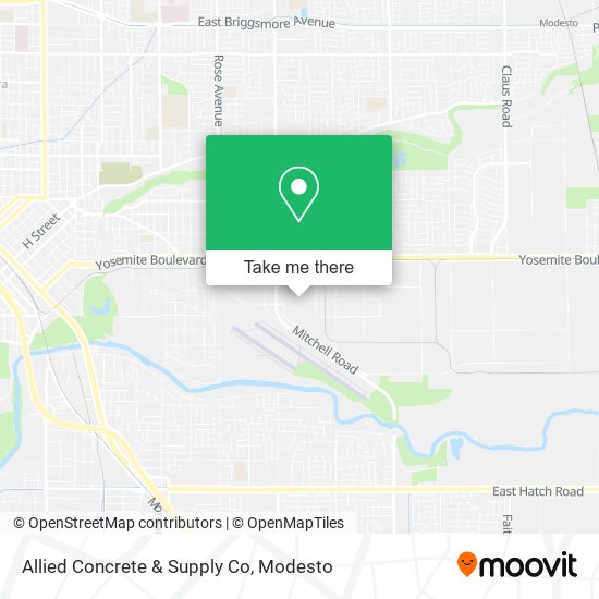 Allied Concrete & Supply Co map