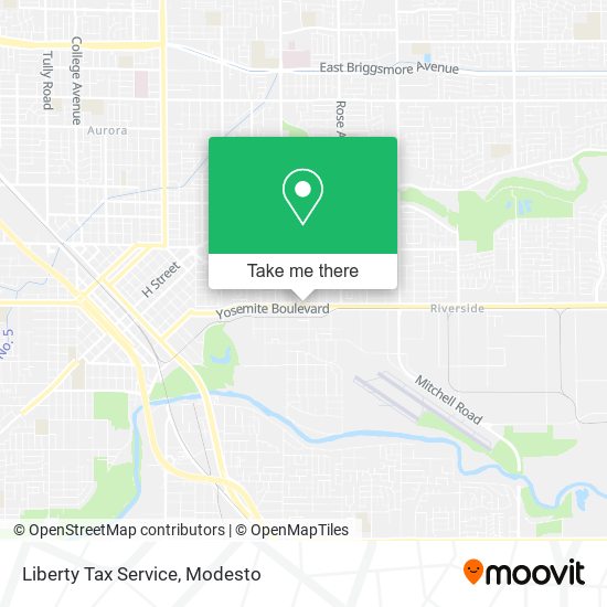 Liberty Tax Service map