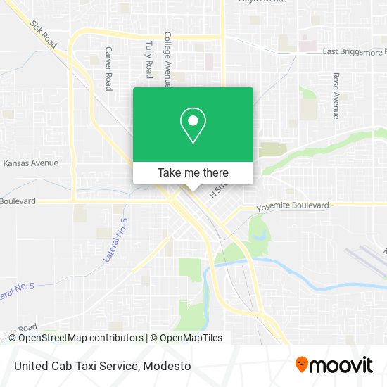 United Cab Taxi Service map