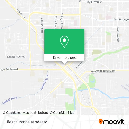 Life Insurance map