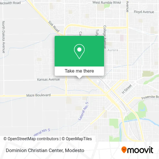 Dominion Christian Center map