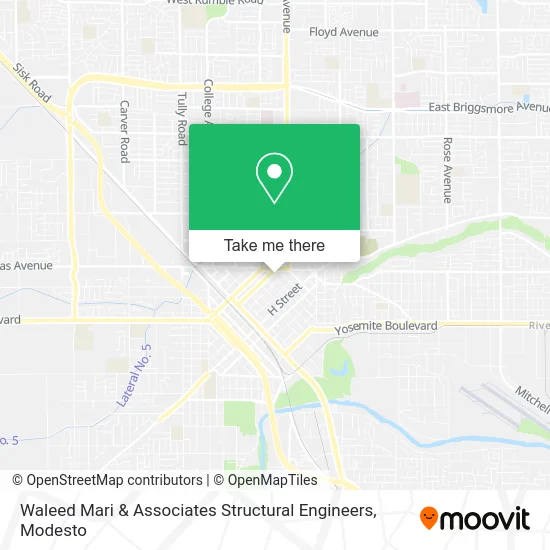 Waleed Mari & Associates Structural Engineers map