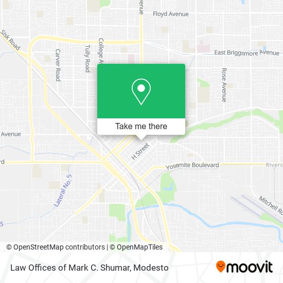 Mapa de Law Offices of Mark C. Shumar