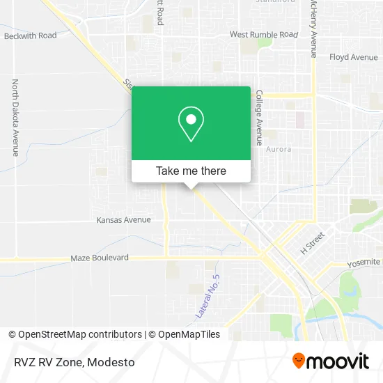 RVZ RV Zone map