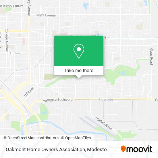 Mapa de Oakmont Home Owners Association