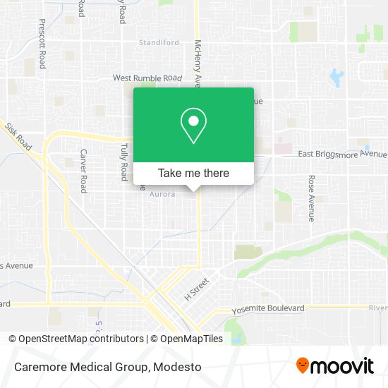 Caremore Medical Group map