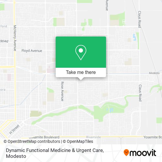 Dynamic Functional Medicine & Urgent Care map