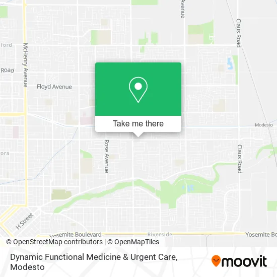 Dynamic Functional Medicine & Urgent Care map
