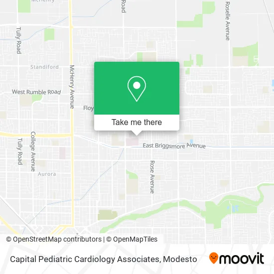 Mapa de Capital Pediatric Cardiology Associates