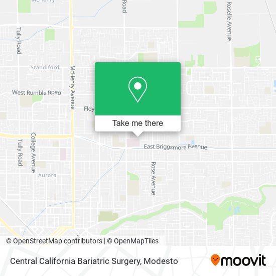 Mapa de Central California Bariatric Surgery