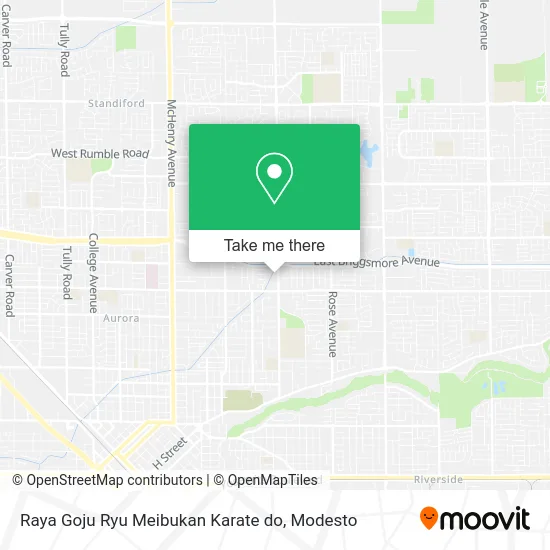 Raya Goju Ryu Meibukan Karate do map