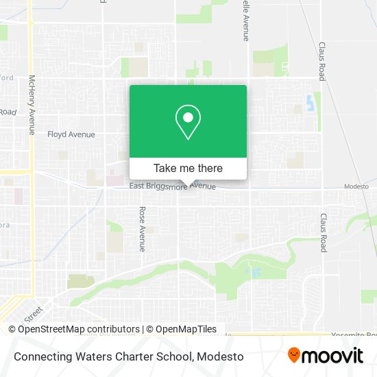 Connecting Waters Charter School map