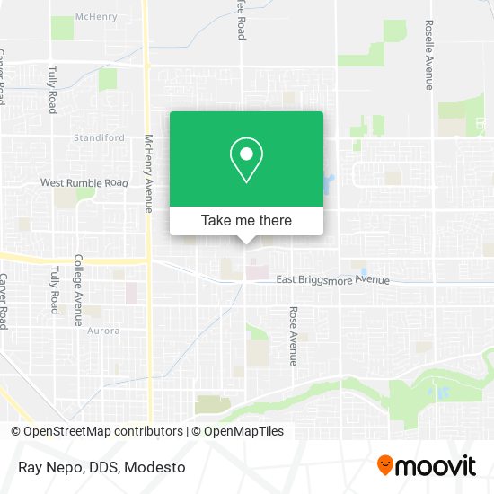 Mapa de Ray Nepo, DDS