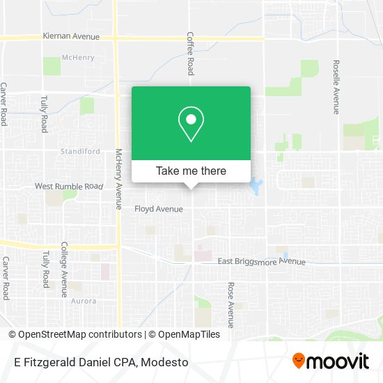 E Fitzgerald Daniel CPA map