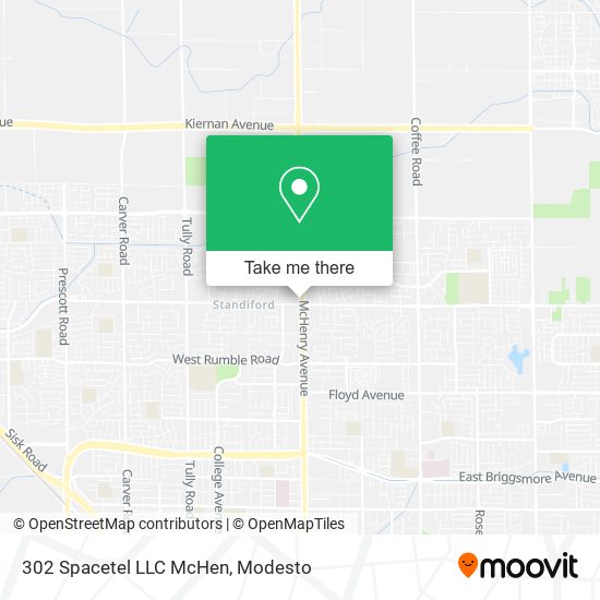 Mapa de 302 Spacetel LLC McHen
